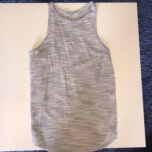 aeropostale heather grey tank top